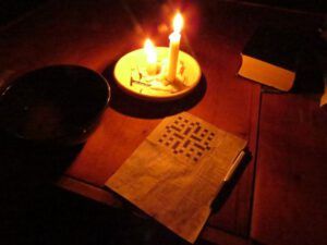 12 crossword, candles (Winter Thaw.)