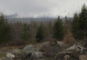 6 rain (The Snow, At Last, Is Going.)