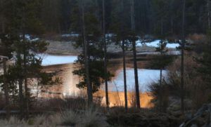 7 surnise on pond (Spring Block at Kleena Kleene)