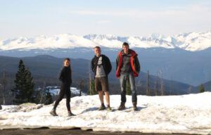 13top of hill (The New Batch of Volunteers.)