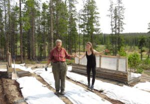 5 Izarro in garden (The New Batch of Volunteers.)