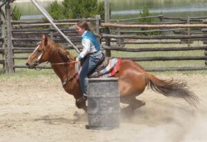 14 barrel race 2 (Tatla Lake Gymkhana)