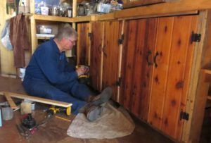 14 cabinets (June Volunteers)