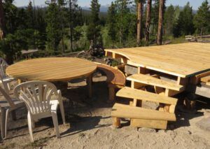 23 spiral stairs (My New Deck)