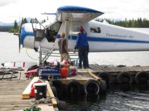 12 getting aboard plane (Bits And Pieces at Ginty Creek.)