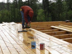 15 doug start in rain (Bits And Pieces at Ginty Creek.)