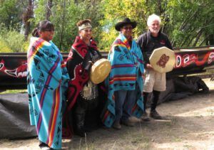 16 blankets (Canoe Blessing at Nehemiah)