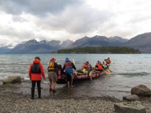 35 relaunching (Canoe Blessing at Nehemiah)