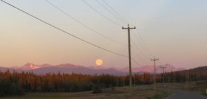 7 moonset 1 (Bits And Pieces at Ginty Creek.)