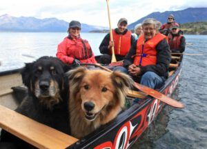 2 dodgs in canoe (Nehemiah Aftermath.)