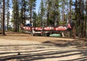 6 canoe in yard (Nehemiah Aftermath.)