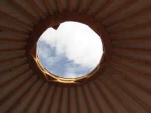 yurt 11 sky hole (The Yurt)
