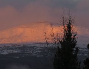 10 orange snow (Winter Comes to Ginty Creek)