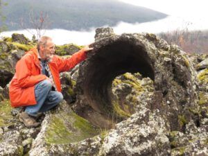 12 tree ring x (Highway 16 Book Tour – Nisga’a Lava beds.)