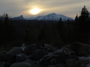 20 November sundown (Winter Comes to Ginty Creek)