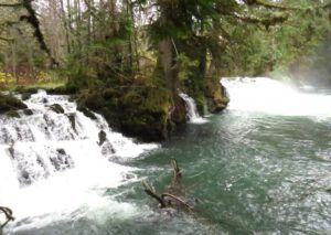 5 falls (Highway 16 Book Tour – Nisga’a Lava beds.)