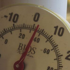 1 thermometre (Warm)