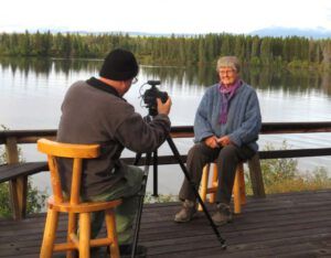 TV interview (I and Nuk Tessli on Israeli TV!)