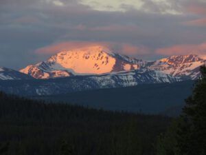 1 sunrise (Down the Bella Coola Hill)