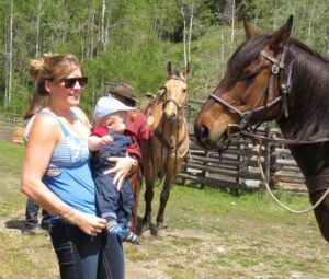 13 start em young! (Precipice Cattle Drive 2016)