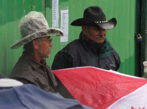 13 dealing with rain (79th Stampede, Anahim Lake)