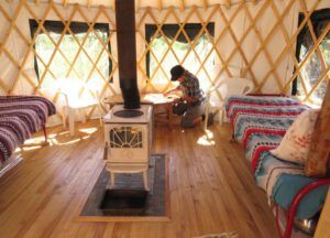 5 finish yurt inside (After the Solstice)