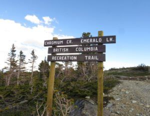 5 sign (Perkins Peak Part One)