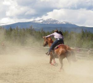 9 galloping home (Tatla Lake Gymkhana)