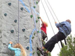 9a climbing wall 2 (Bella Coola Music Festival)