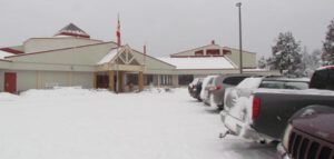12-tatla-school (Snow at Ginty Creek.)