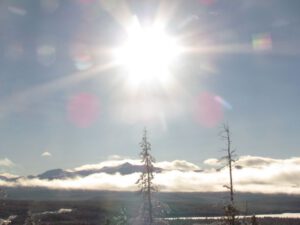 22a-sun-best (Snow at Ginty Creek.)