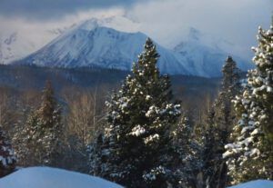 13 mountain glimpse (New Year at Ginty Creek)