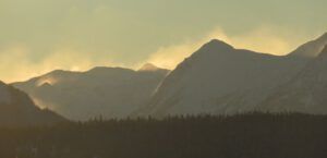 29 blowing snow (New Year at Ginty Creek)