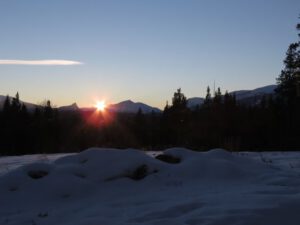 11 sunset (The Days Are Getting Longer)