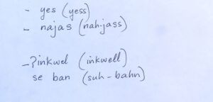 5c snow and mum (The Days Are Getting Longer)