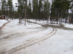 6 mega thaw (February at Ginty Creek)