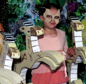 5b Sarah and gazelles (The Lion King)