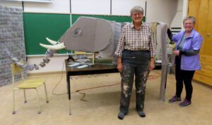 9 carol, me and elephant (The Lion King)