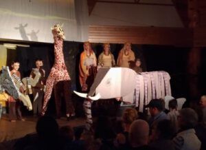 elephant on stage (The Lion King)