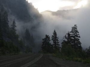 1 fog on hill (Kleena Kleene Fire Part Three)