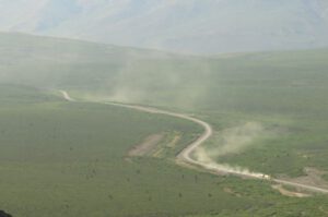 23a dusty road (Tombstone Territorial Park)