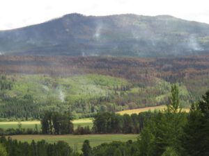 8 downtown KK burned (Kleena Kleene Fire Part Three)