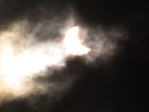 1 eclipse (The Solar Eclipse.)