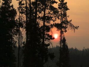 20 smoke sunrise (Fire Part Four – Back-burning.)