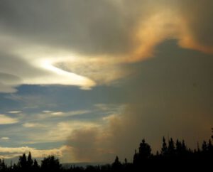 20a cloud and wind (Kleena Kleene Fire Explosion)