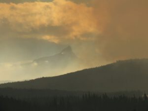 20b finger peak (Kleena Kleene Fire Explosion)