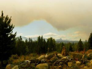 8 undulating smoke (Kleena Kleene Fire Explosion)