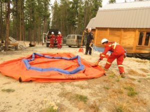 x setting up bladder best (Fire Explosion Aftermath)