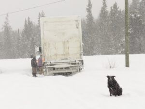 mail truck (January 15th)