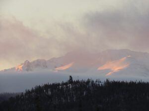 23 internet tower (February at Ginty Creek)